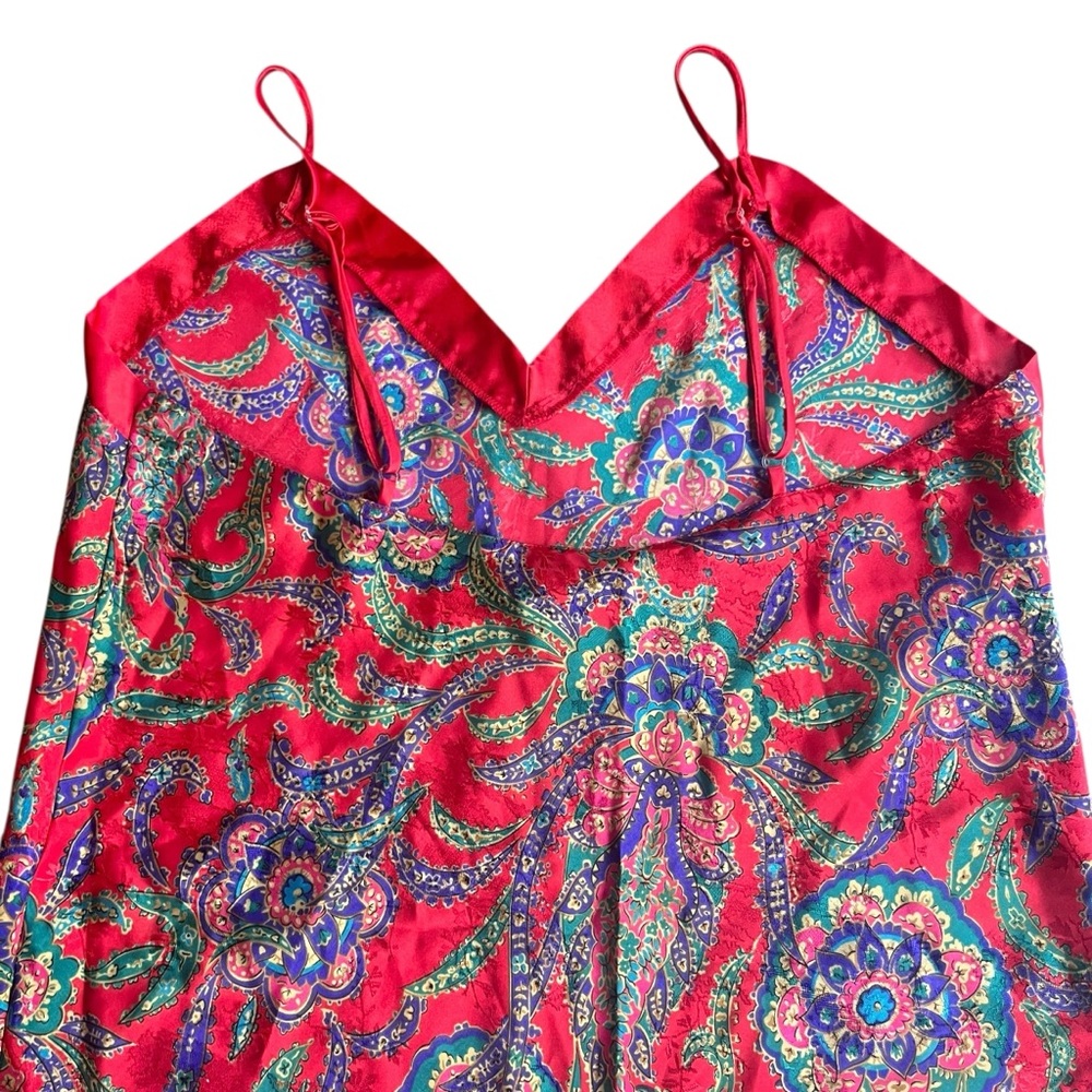Vintage 90s Morgan Taylor Intimates and Sleepwear floral print nightgown size L - Picture 7 of 10